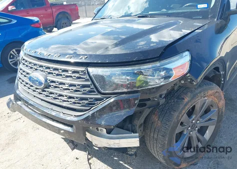 2022 Ford Explorer Xlt z USA, uszkodzony, nr VIN 1FMSK7DH4NGC02099